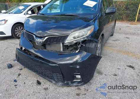 2019 Toyota Sienna Se 8 Passenger from USA, damaged, VIN 5TDXZ3DC6KS986726